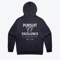 PURSUIT OF EXCELLENCE Hoodie - Ink Blue