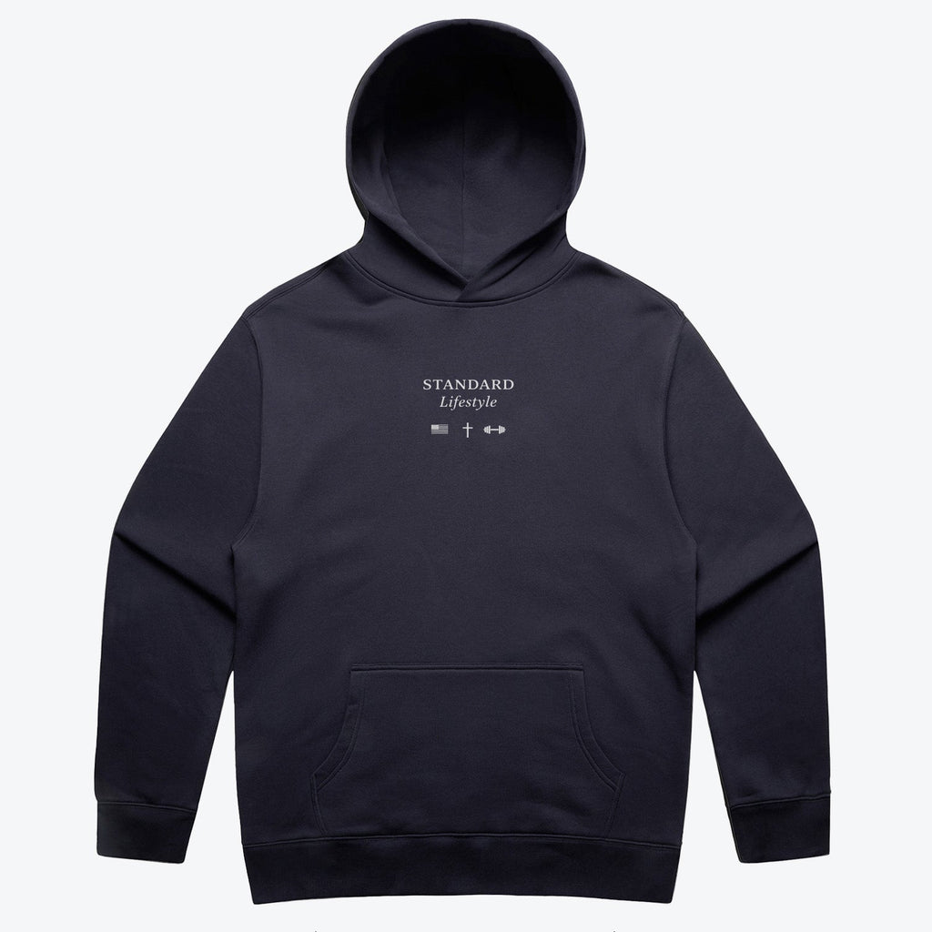 PURSUIT OF EXCELLENCE Hoodie - Ink Blue