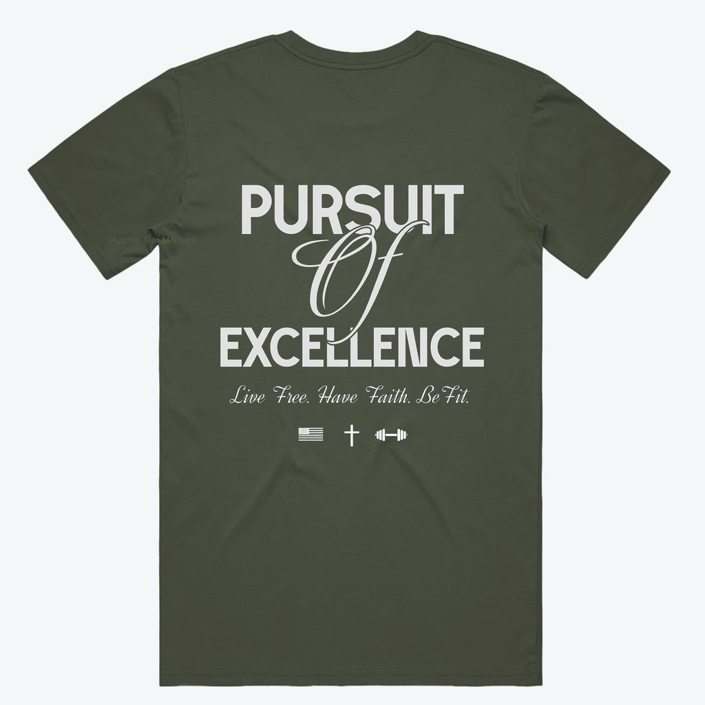 PURSUIT OF EXCELLENCE Tee - Cypress
