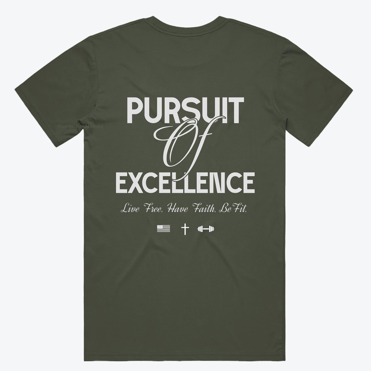PURSUIT OF EXCELLENCE Tee - Cypress