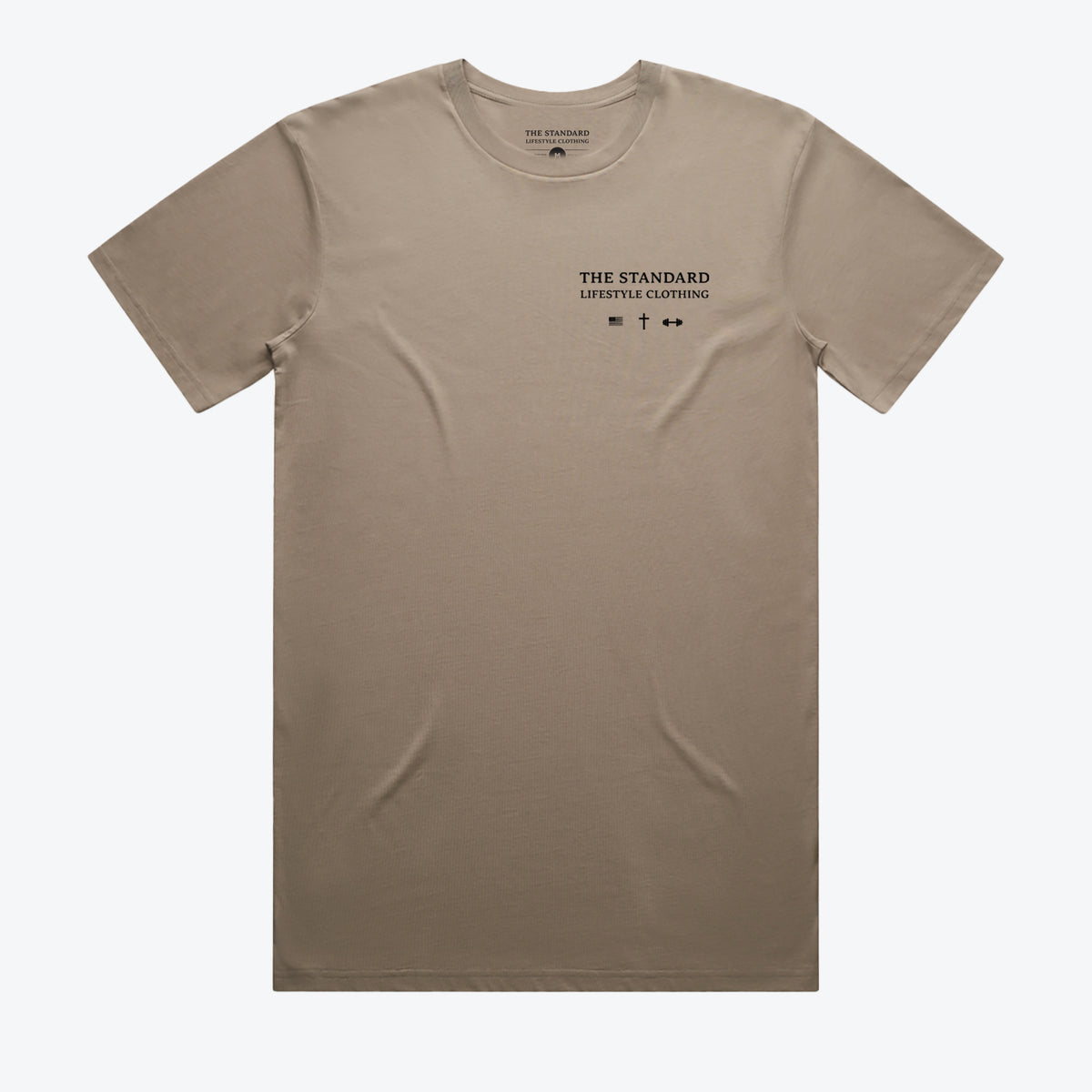 Freedom Comes From Sacrifice Tee - Mushroom