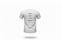 Ghost mannequin back - Faith Family Fitness Freedom tee v2